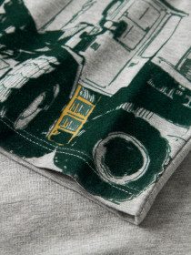 NAME IT Bluse Sennet Grey Melange